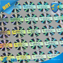 sequence serial number security holographic hologram sticker